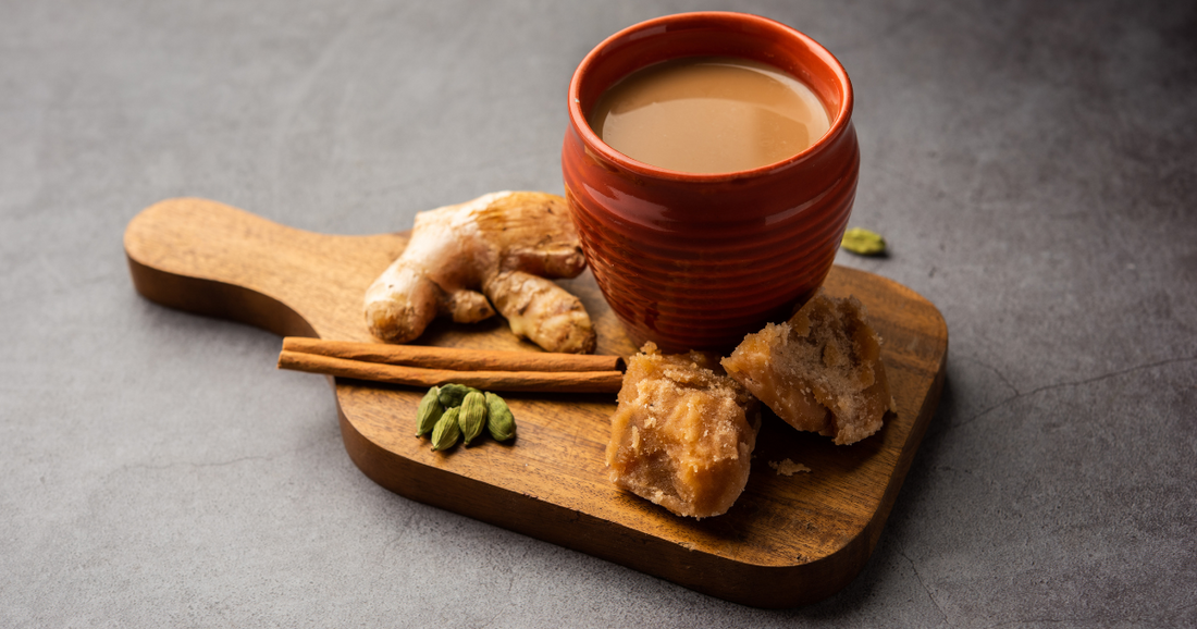 The Sweet Benefits of Jaggery Tea, Ingredients and Receipe