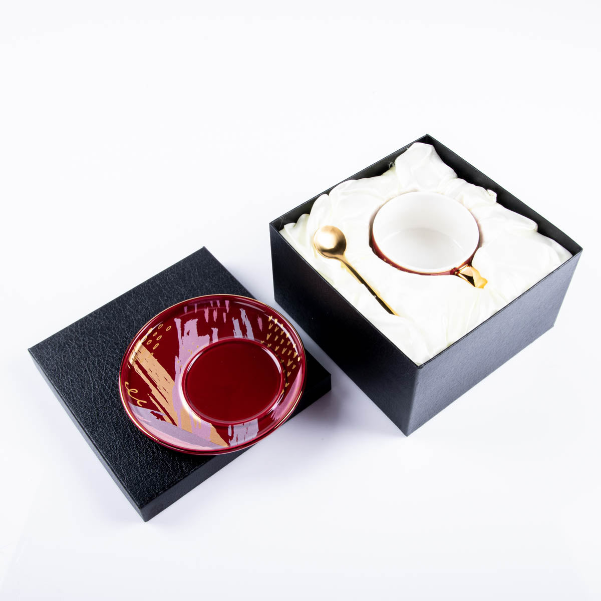 Blossom Brew Cup & Saucer Set with Stirrer