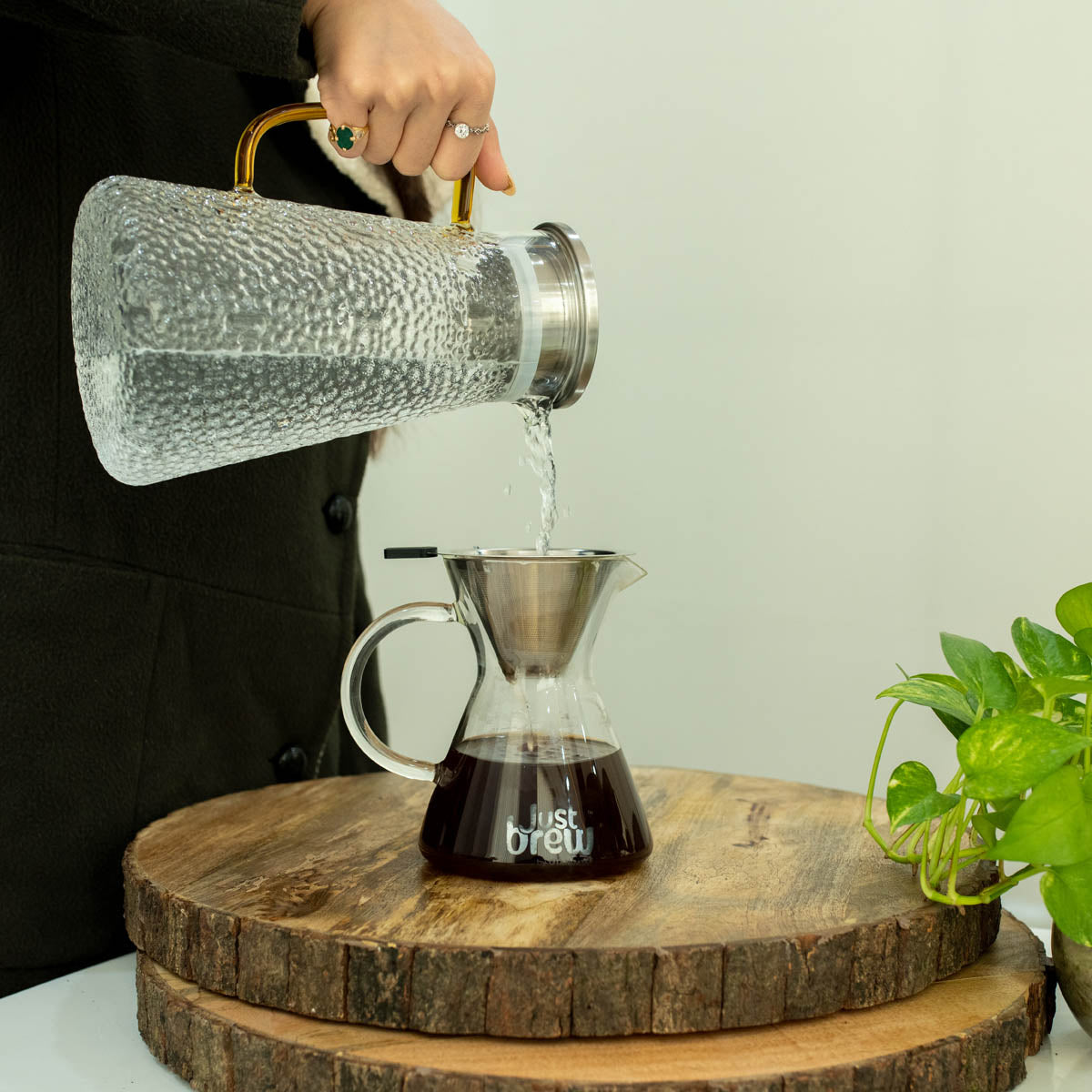 Crystal Drip Coffee Maker