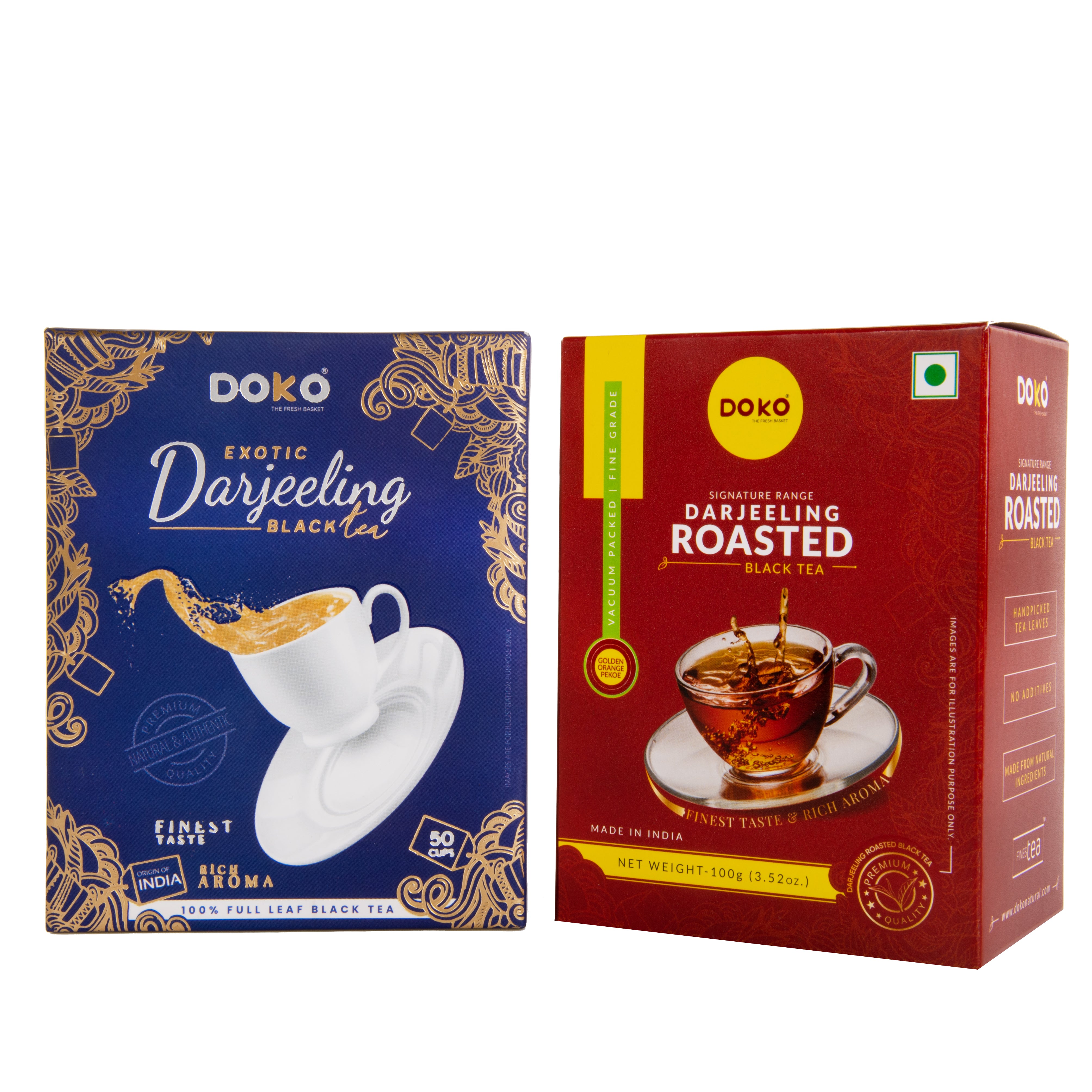 Darjeeling Black Roasted Tea (Pack of 2)