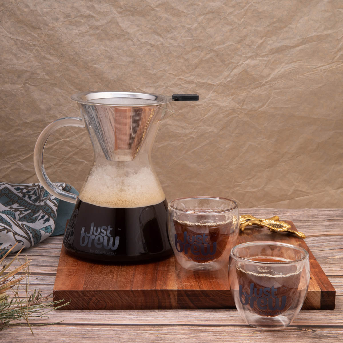 Crystal Drip Coffee Maker