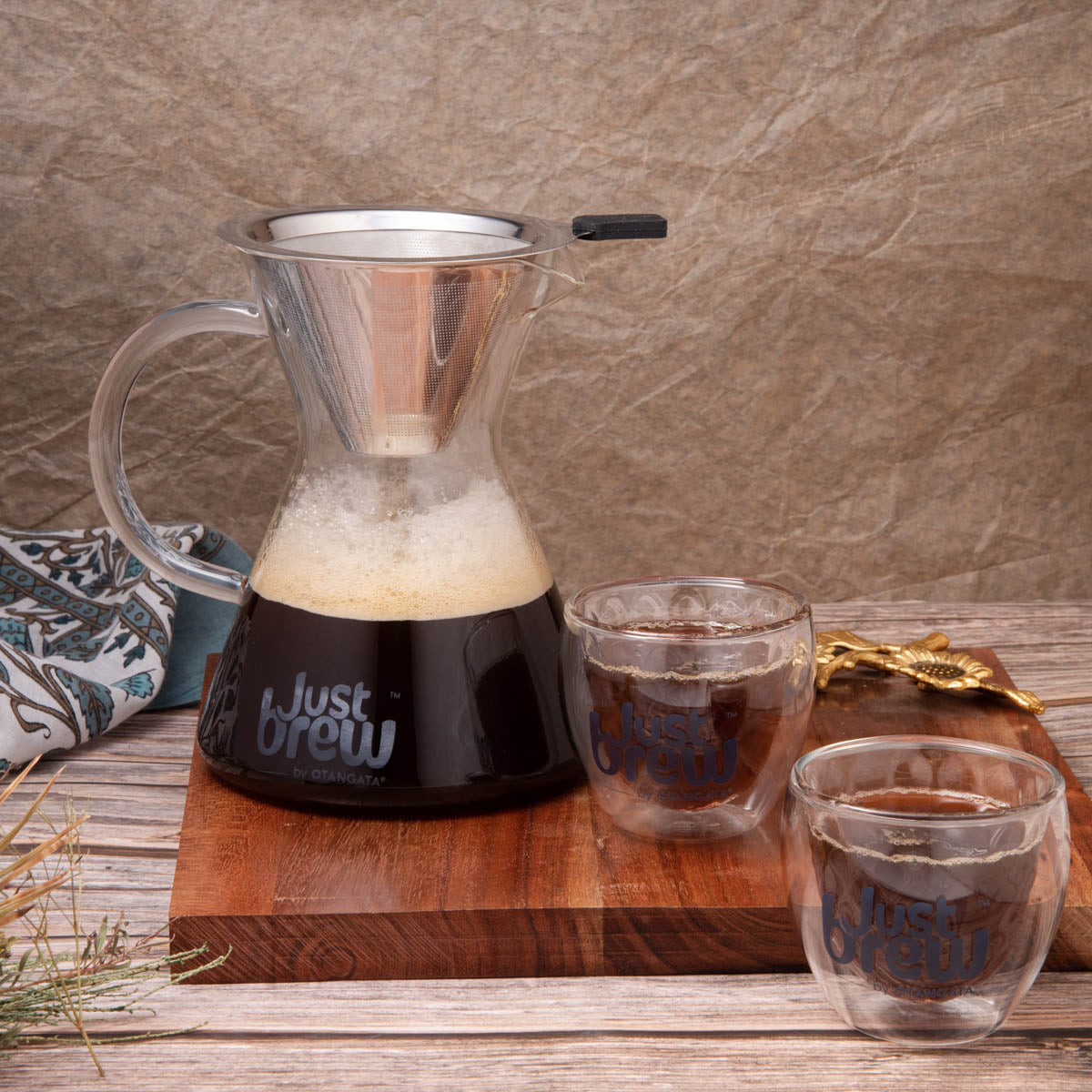 Crystal Drip Coffee Maker