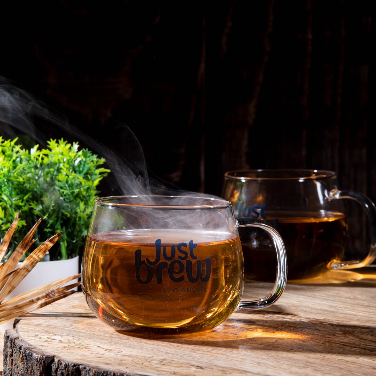 Crystal Skyline Teapot and Cup Set